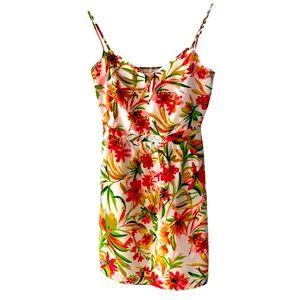 J.Crew Printed Seaside Multi Floral Dress
